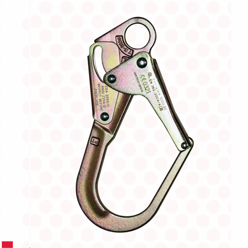 GANCHO APERTURA 65mm DOBLE SEGURO ANSI N-3830T 5000LBS(23KN) YOKE