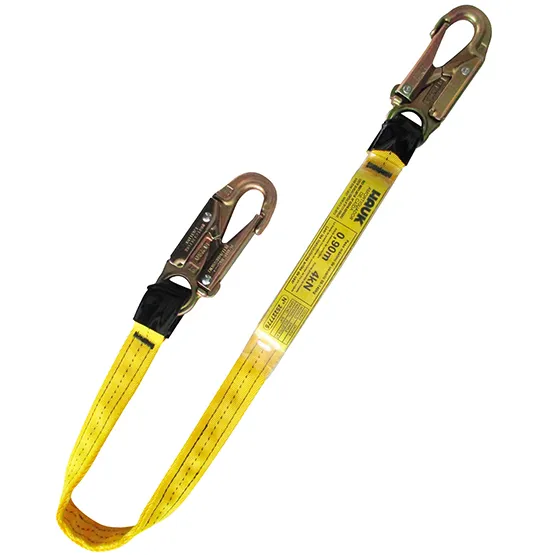 LINEA CONEXION, 0.9m, AMORTIGUADOR, 2 GANCHOS 3/4