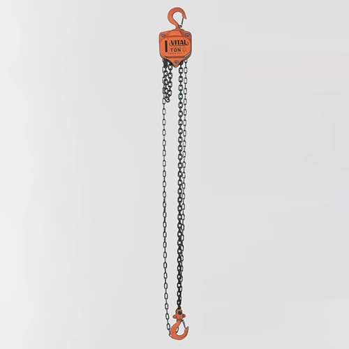 TECLE MANUAL 1T VL5 CARGA 6.3x19mm(1) G80 - MANDO 4.8x22x18mm(2) VITAL