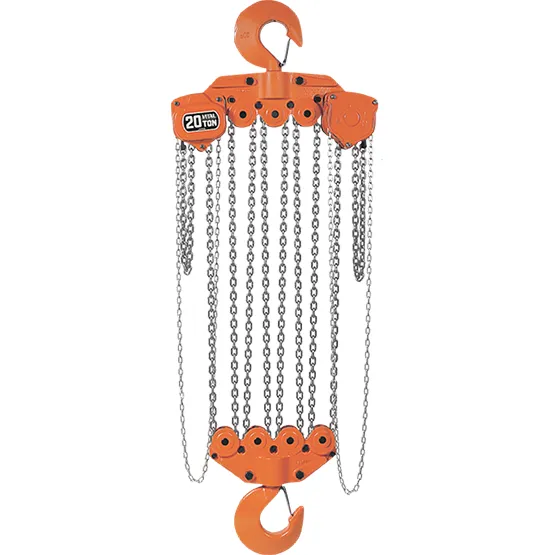 TECLE MANUAL 20T VL CARGA 9x27mm(8) G80 - MANDO 5.5x23x19mm(4) VITAL