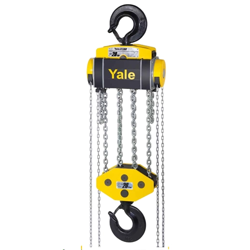 TECLE MANUAL 20T YALELIFT CARGA 10x30mm(6) G80 - MANDO 5x26x17mm(4) YALE